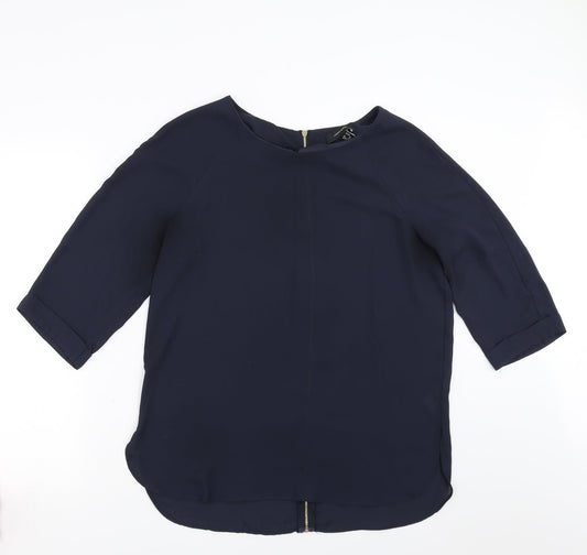 Primark Womens Blue   Basic Blouse Size 14