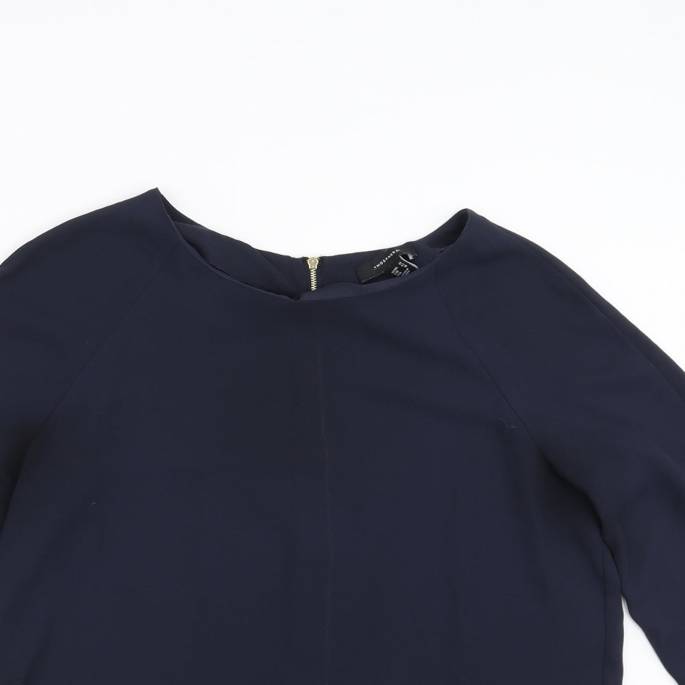 Primark Womens Blue   Basic Blouse Size 14