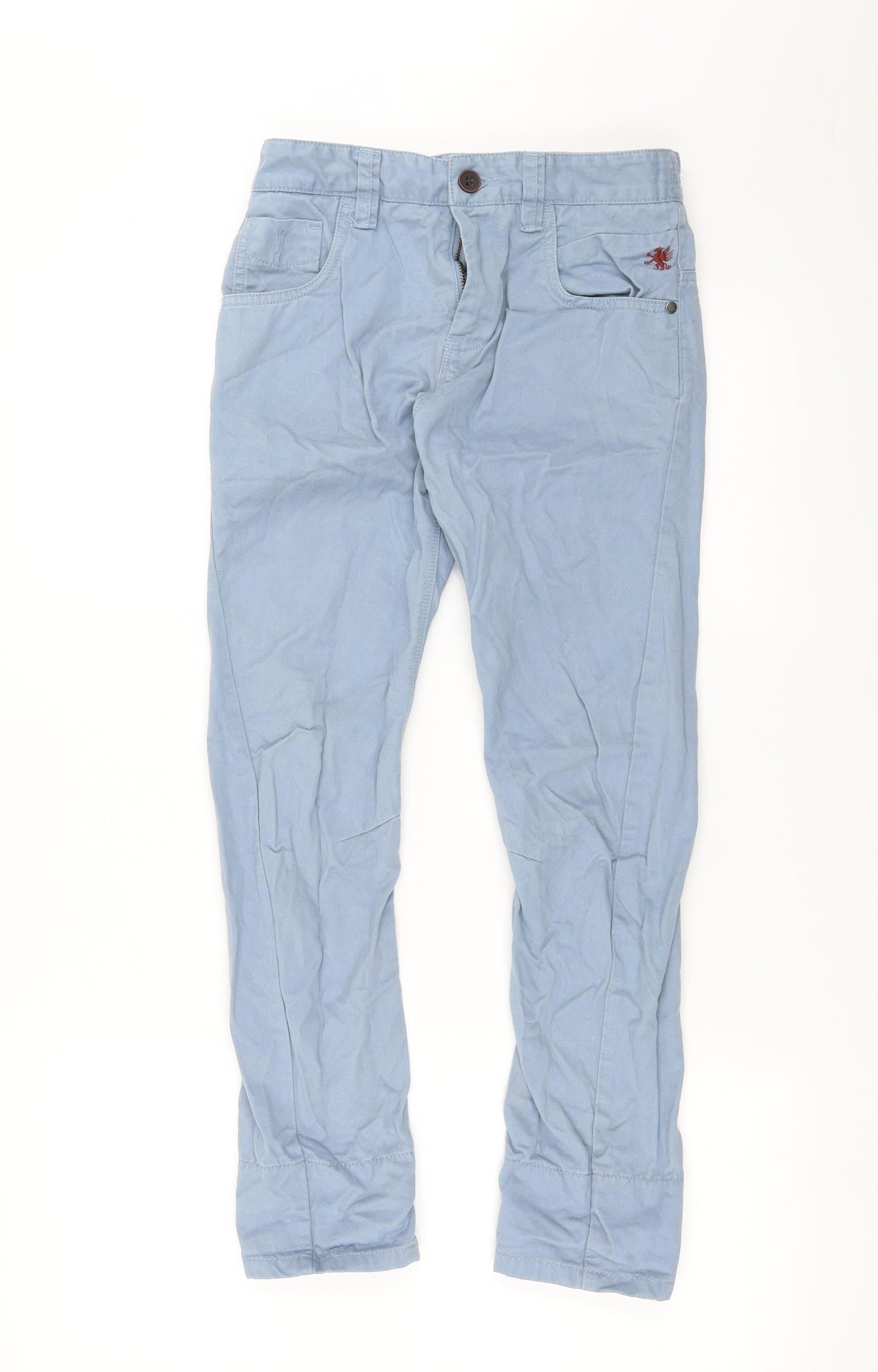 NEXT Boys Blue   Chino Trousers Size 9 Years