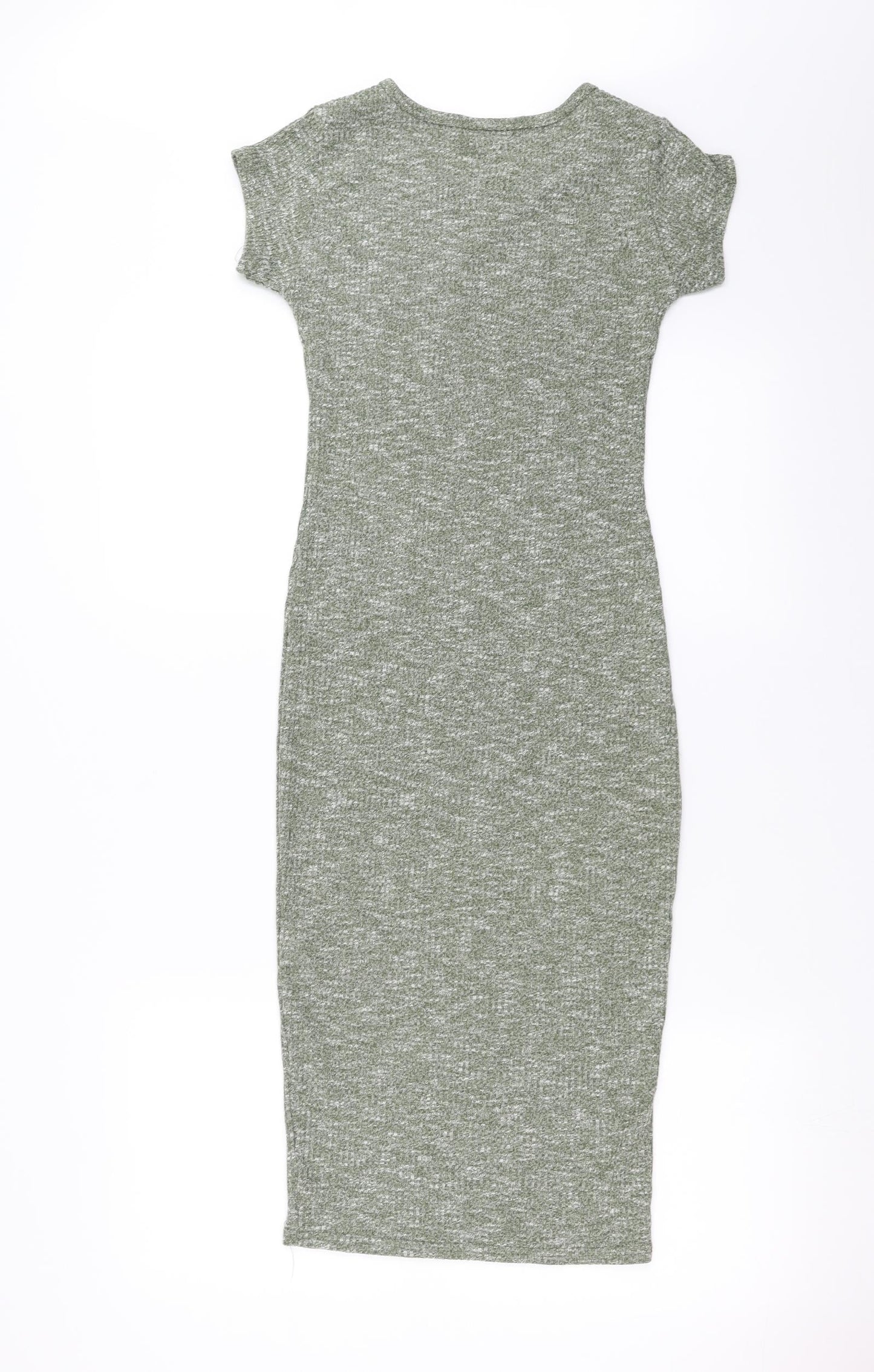 Icon Womens Green   T-Shirt Dress  Size S