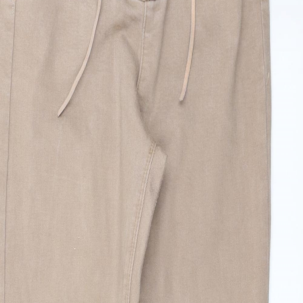 Womens UK Size 8 Vice Extra-Slim Fit Skinny Beige Jeans