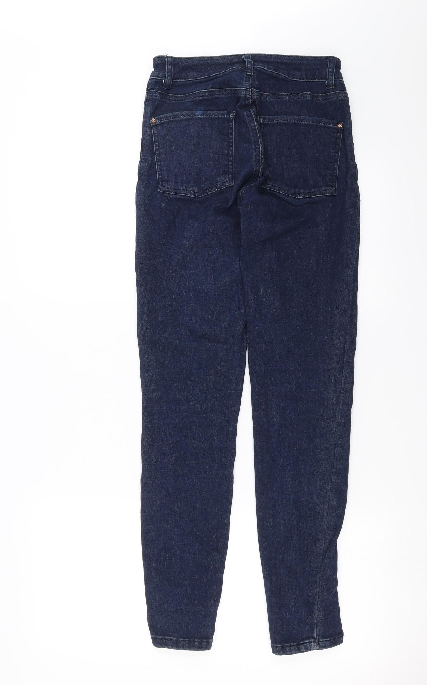 Womens UK Size 26 in Preworn Extra-Slim Fit Skinny Blue Jeans
