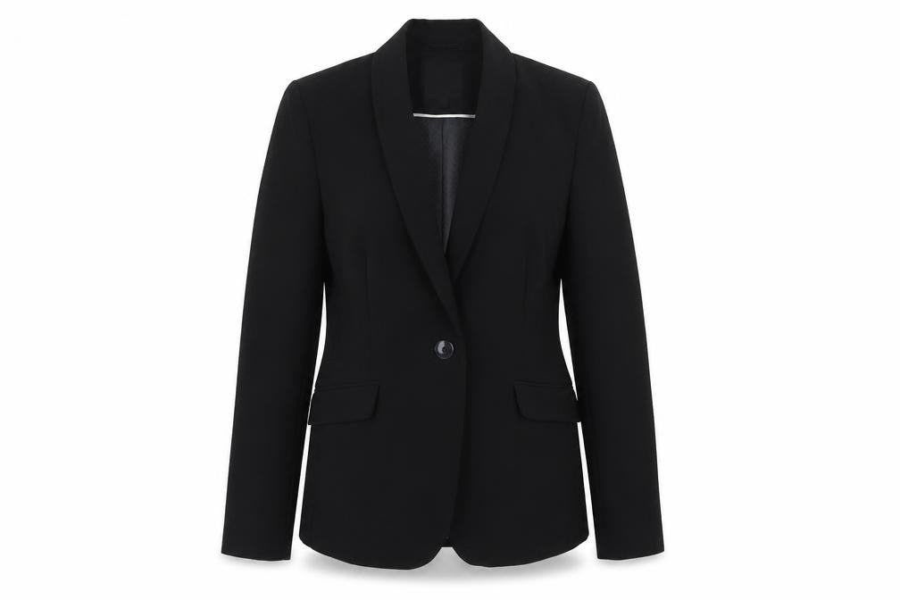 Womens UK Size 10 Debenhams Regular Black Suit Jacket