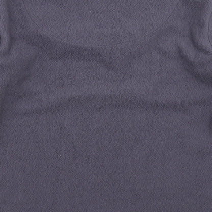 Marks and Spencer Womens Purple  Fleece Pullover Jumper Size 12