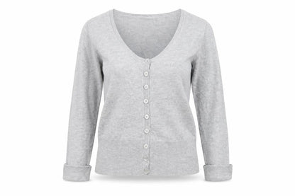 M&Co Womens Grey   Cardigan Jumper Size S