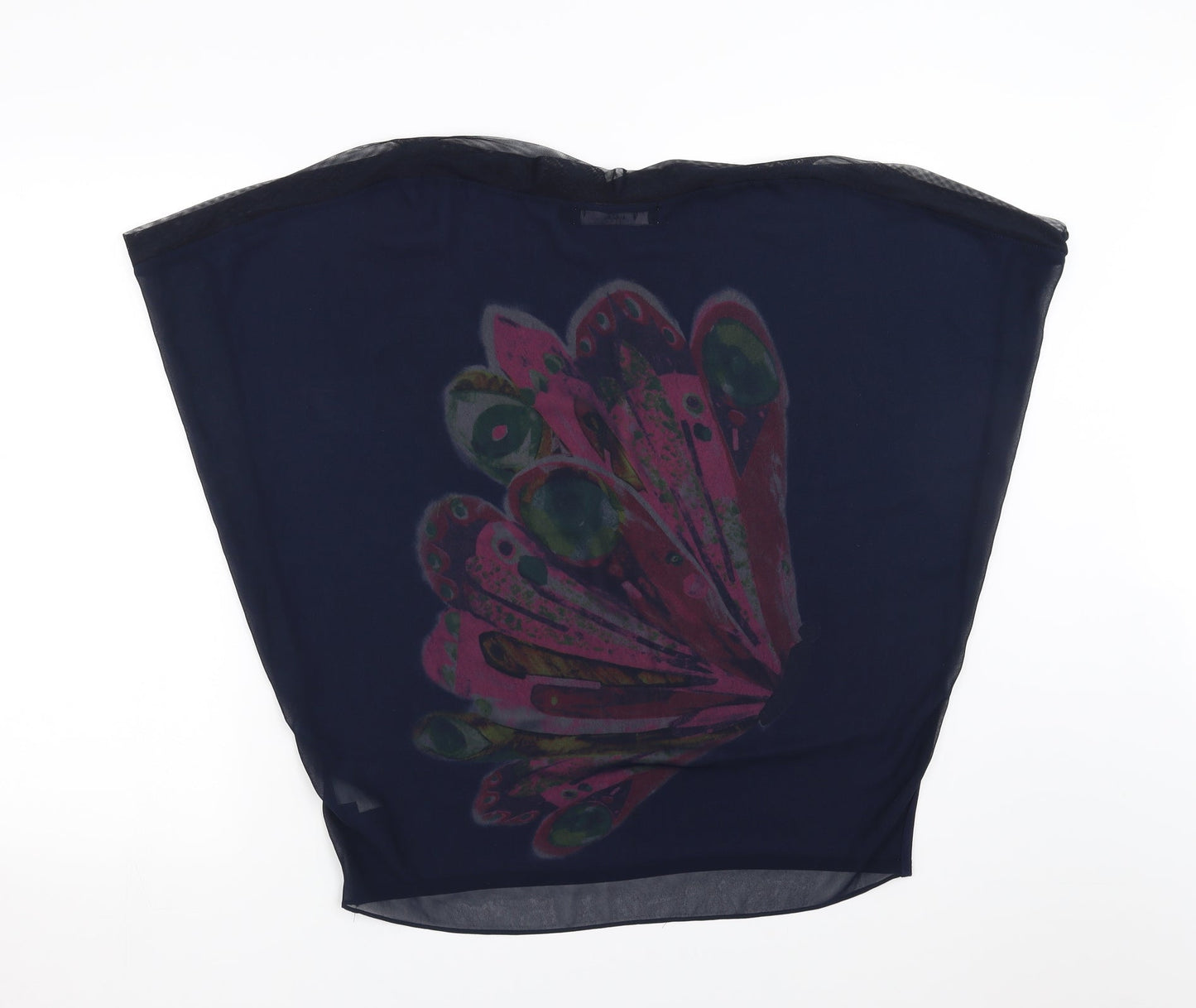 Womens UK Size 8 Mina uk Blue Basic Blouse