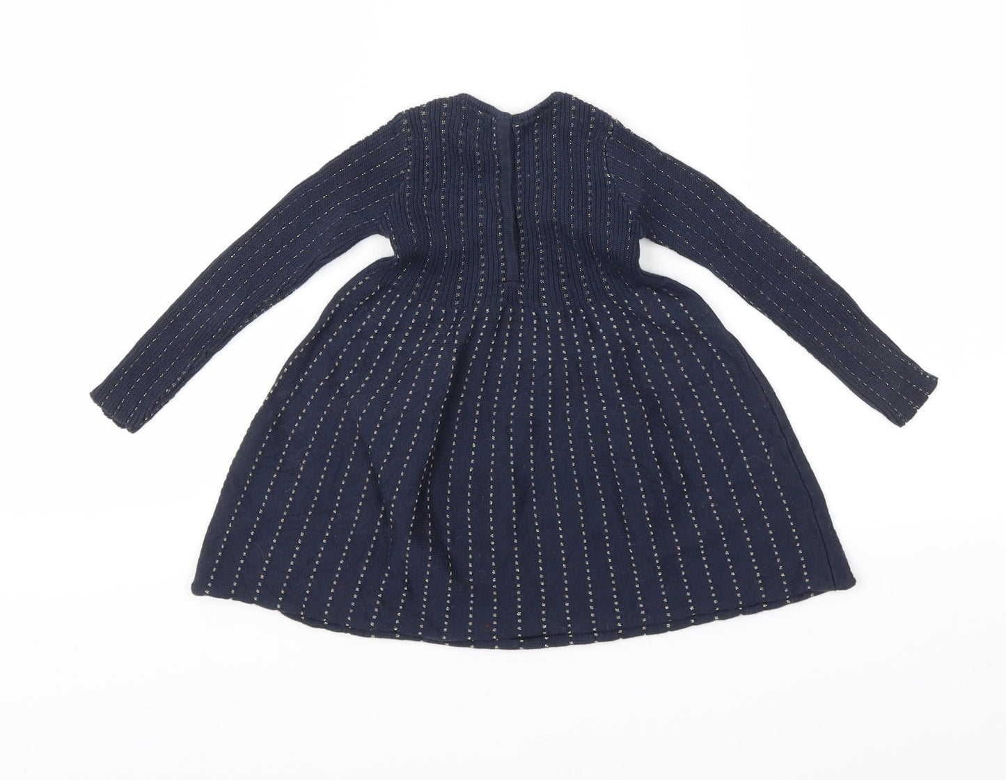 molo Girls Blue   Fit & Flare  Size 9-12 Months