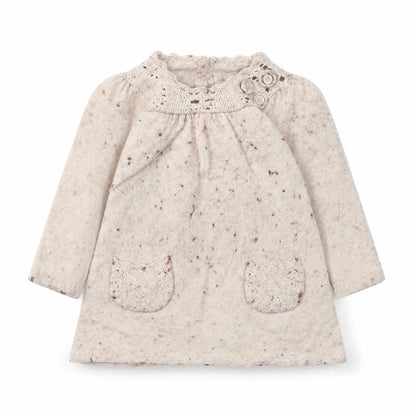 Front view of M Ivory Fit & Flare, size 12-18, Months