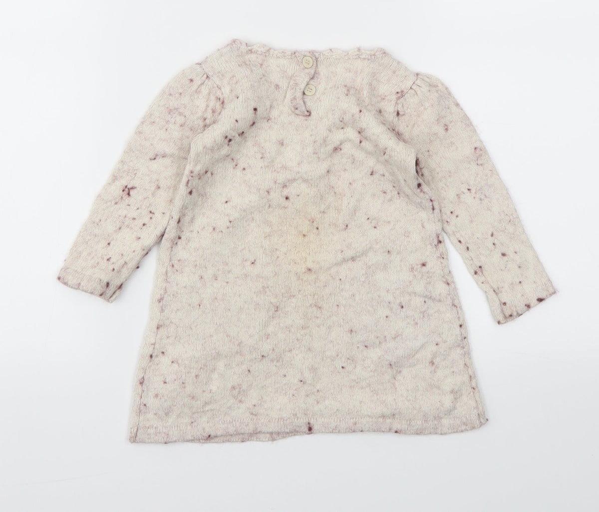 Back view of M Ivory Fit & Flare, size 12-18, Months