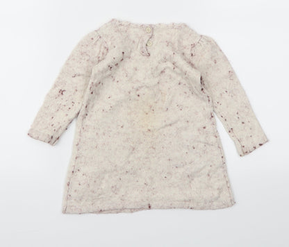 Back view of M Ivory Fit & Flare, size 12-18, Months