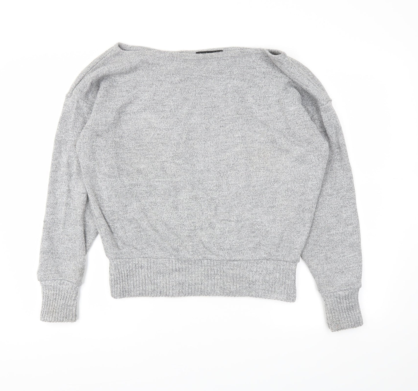 Boohoo Womens Grey   Pullover Jumper Size M