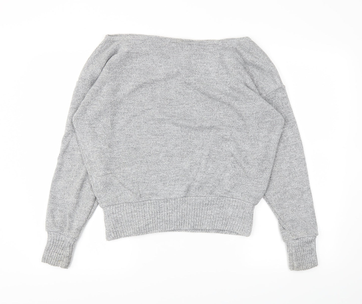 Boohoo Womens Grey   Pullover Jumper Size M