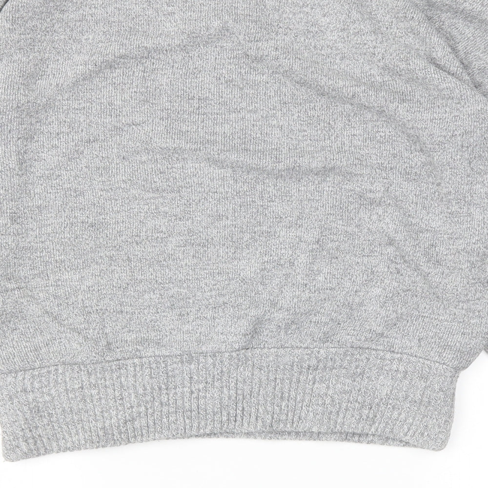 Boohoo Womens Grey   Pullover Jumper Size M