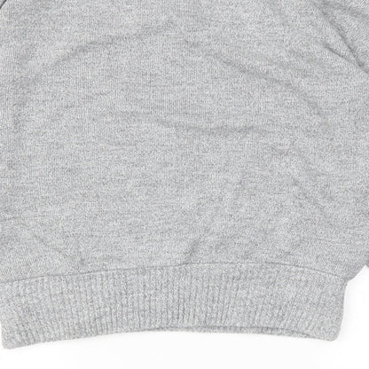 Boohoo Womens Grey   Pullover Jumper Size M