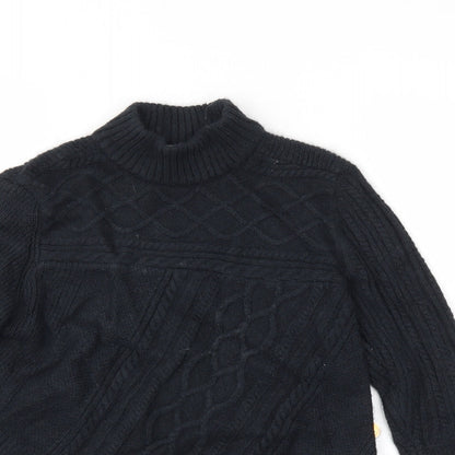 M&S Womens Black   Pullover Jumper Size 10