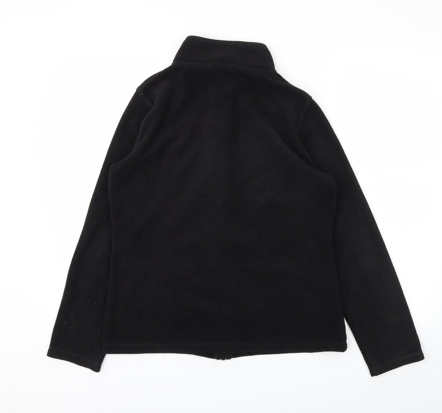 F&F Womens Black   Full Zip Jumper Size 12