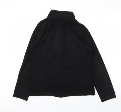F&F Womens Black   Full Zip Jumper Size 12