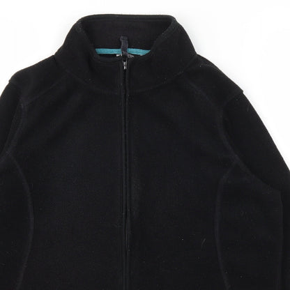 F&F Womens Black   Full Zip Jumper Size 12