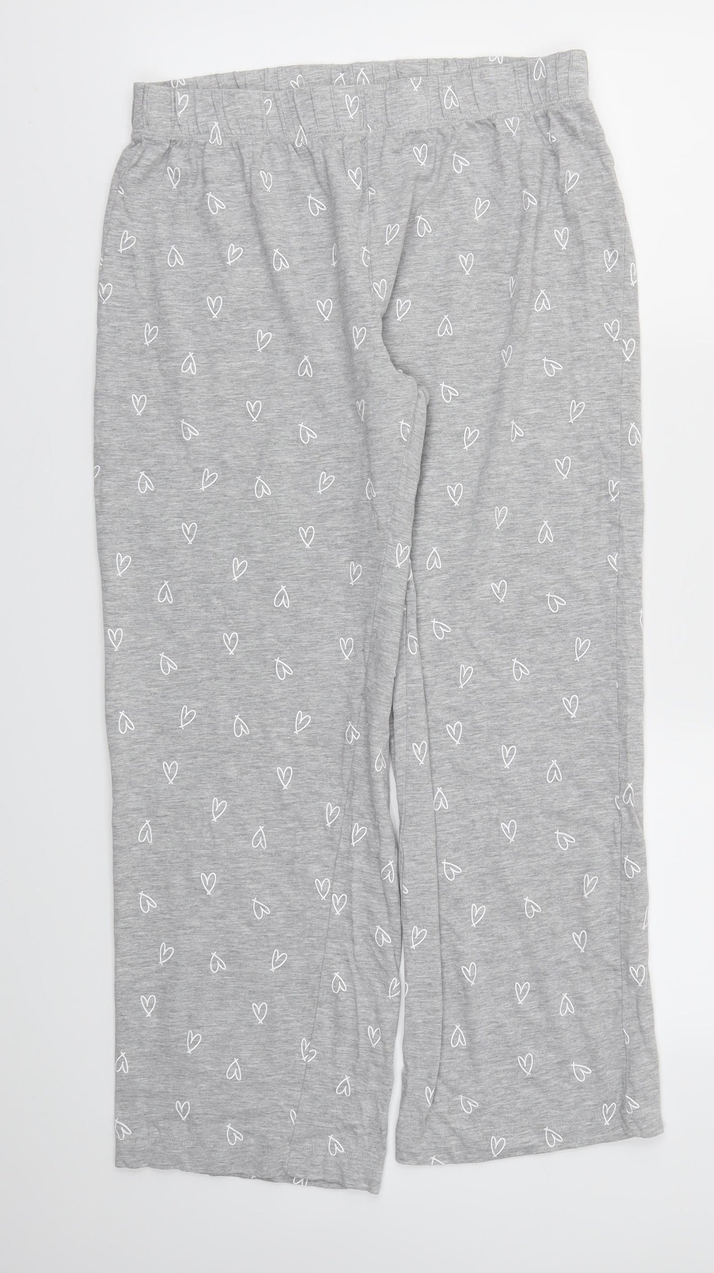 F&F Womens Grey   Jogger Trousers Size M L27 in - Stretch waistband