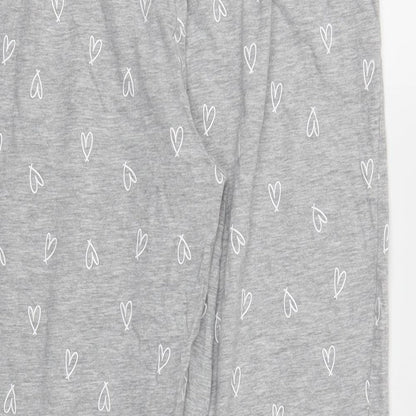 F&F Womens Grey   Jogger Trousers Size M L27 in - Stretch waistband