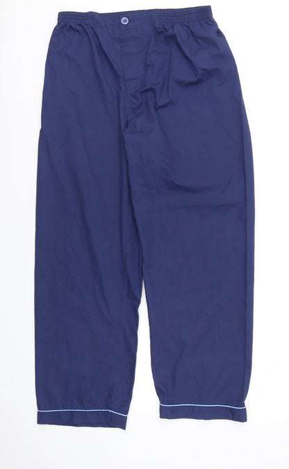 HAIGMAN Mens Blue   Jogger Trousers Size M L29 in - PJ, Nightwear