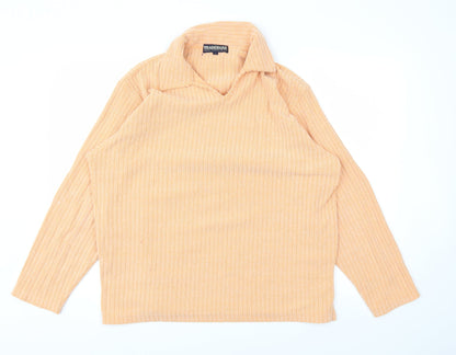 TRADEMARK Mens Orange   Pullover Jumper Size L