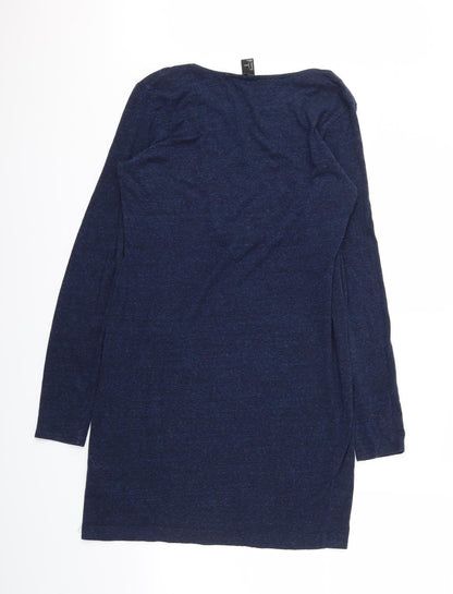 H&M Womens Blue   Fit & Flare  Size L