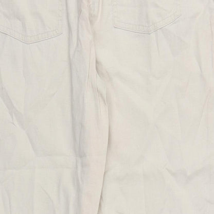 TU  Womens Beige   Trousers  Size 16 L21 in