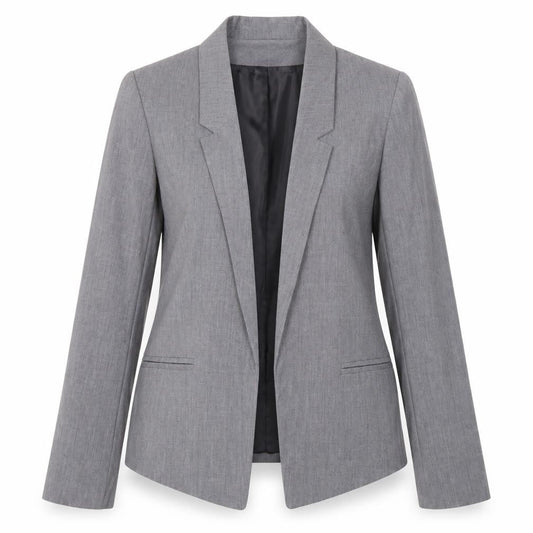 Womens UK Size M Boohoo Regular Grey Blazer