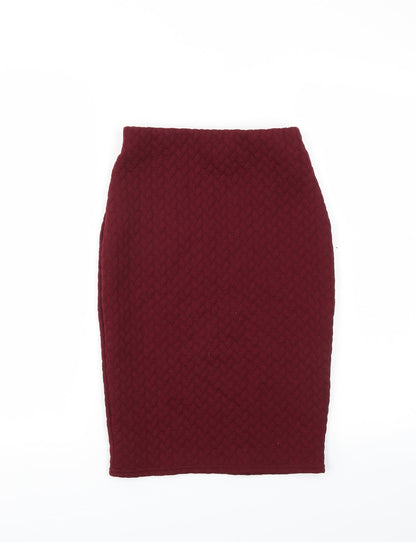Blonde & Blonde  Womens Purple   A-Line Skirt Size 8