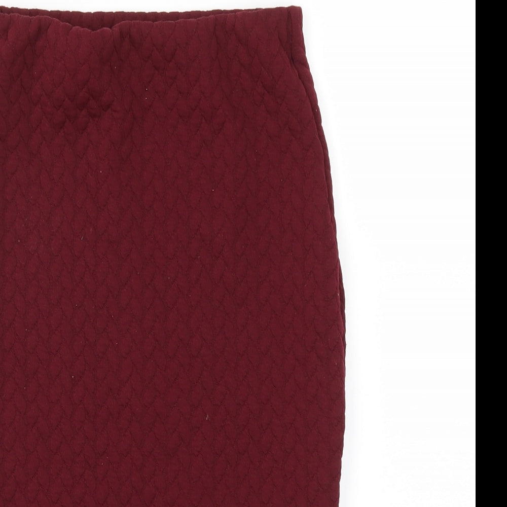 Blonde & Blonde  Womens Purple   A-Line Skirt Size 8
