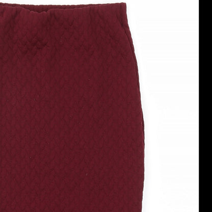 Blonde & Blonde  Womens Purple   A-Line Skirt Size 8