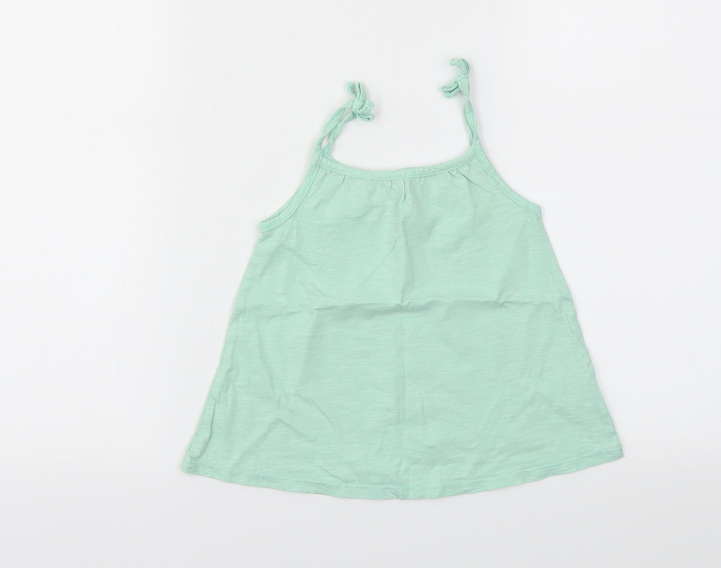 George Girls Green   Basic T-Shirt Size 3-4 Years