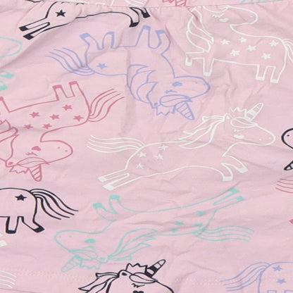 George Girls Pink Animal Print  Flare Skirt Size 5-6 Years