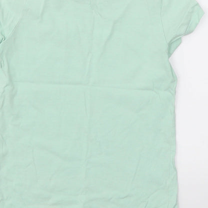 George Girls Green   Basic T-Shirt Size 5-6 Years