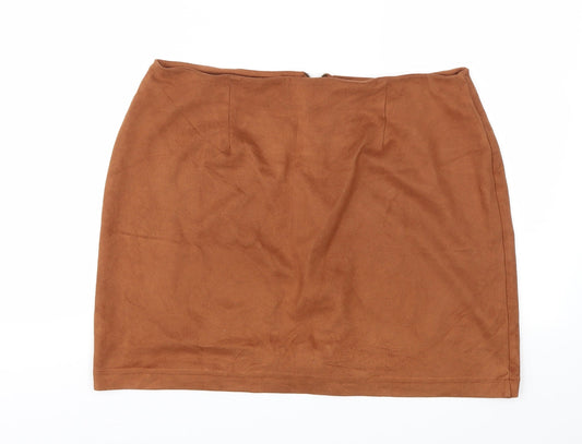 NEXT  Womens Brown   A-Line Skirt Size 14