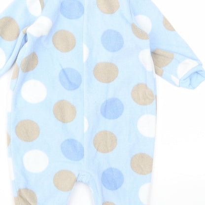 Matalan  Blue Polka Dot  Babygrow One-Piece Size 3-6 Months