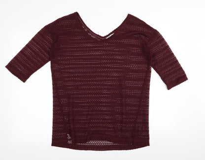 NEXT Womens Red   Pullover Jumper Size 12
