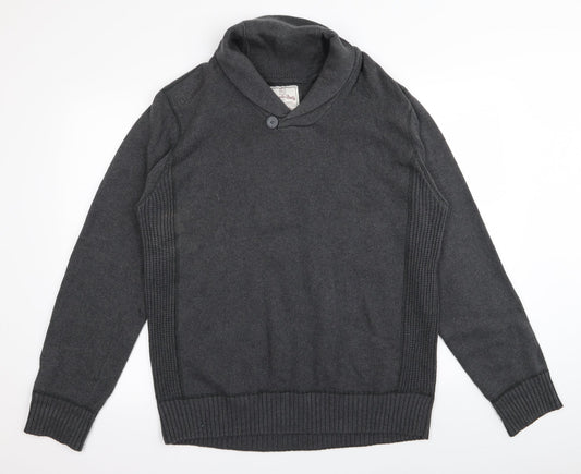 TU Mens Grey   Pullover Jumper Size L