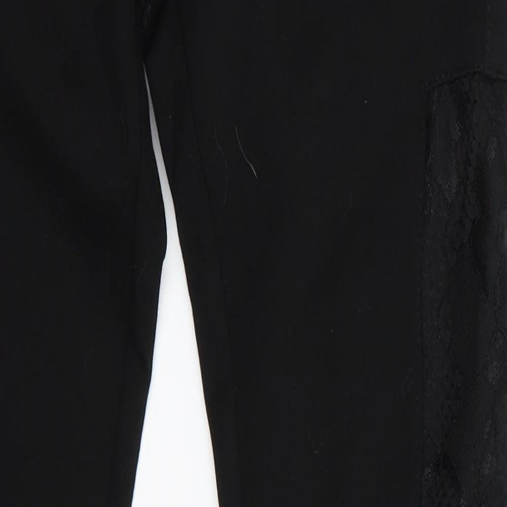 Womens UK Size 8 Preworn  Jegging Black Leggings