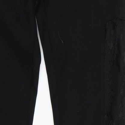 Womens UK Size 8 Preworn  Jegging Black Leggings