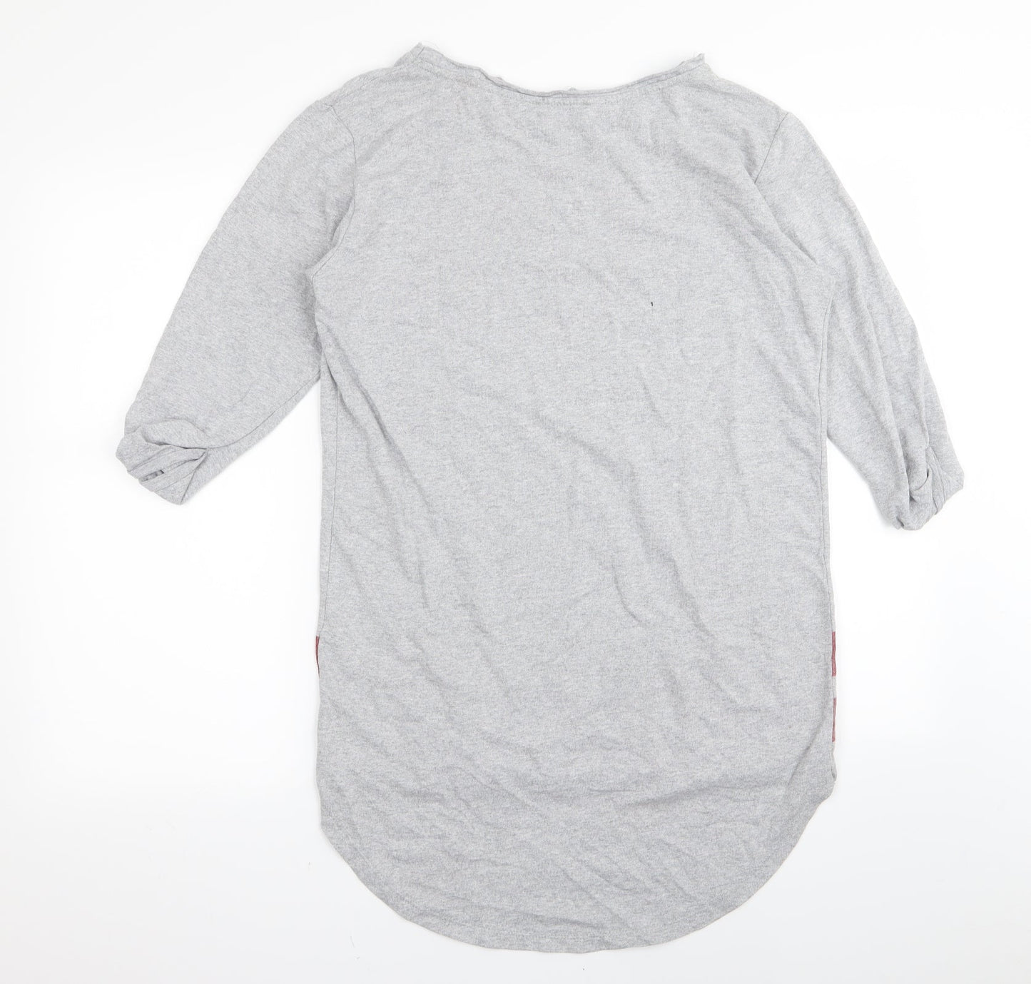 ES Womens Grey   T-Shirt Dress  Size 8