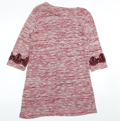 Asda George Womens Red   T-Shirt Dress  Size 10