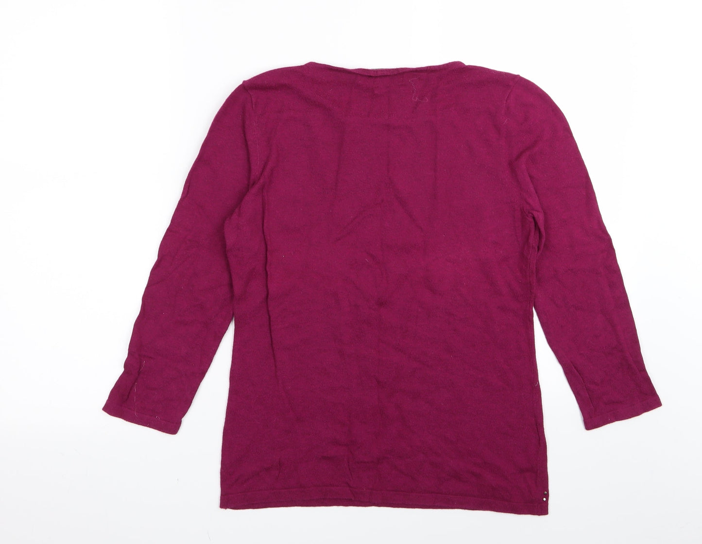 Womens UK Size 10 NEXT Purple Basic T-Shirt