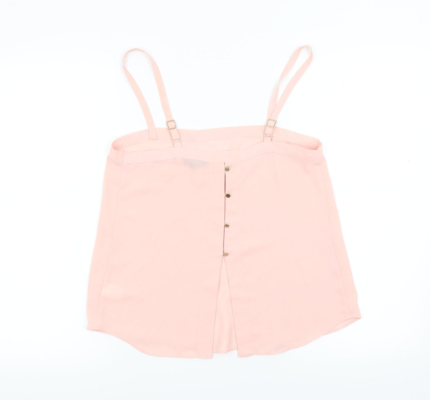 Womens UK Size 8 River Island Pink Basic Blouse