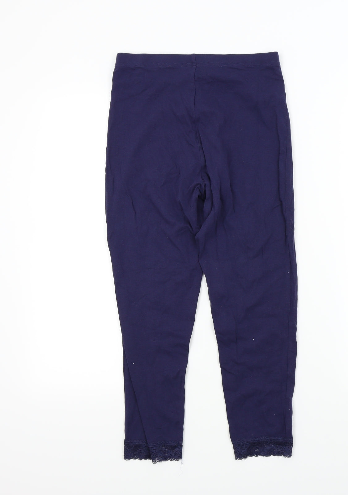 George Girls Blue Colourblock  Jegging Trousers Size 13-14 Years - lace legs