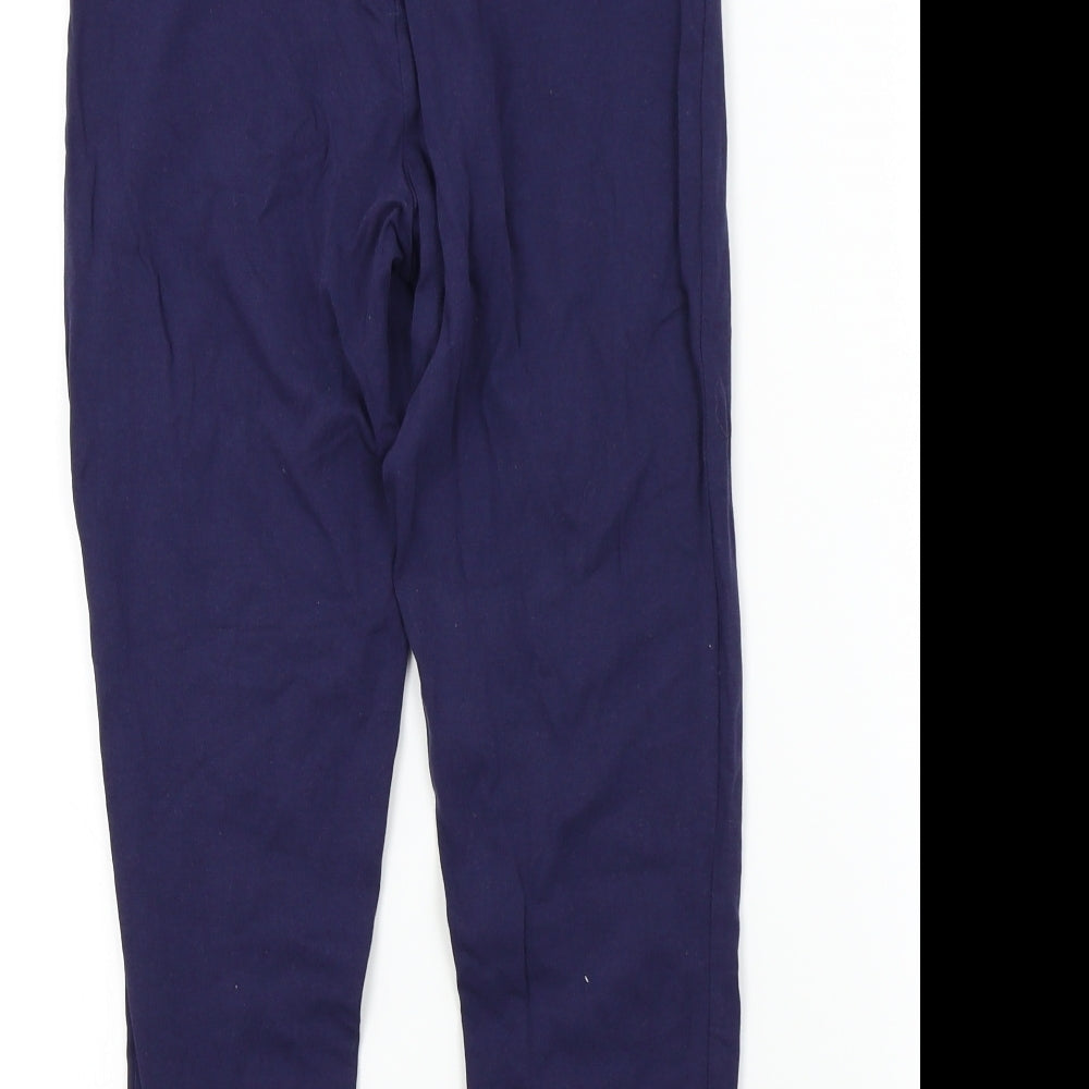 George Girls Blue Colourblock  Jegging Trousers Size 13-14 Years - lace legs