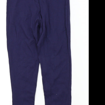 George Girls Blue Colourblock  Jegging Trousers Size 13-14 Years - lace legs