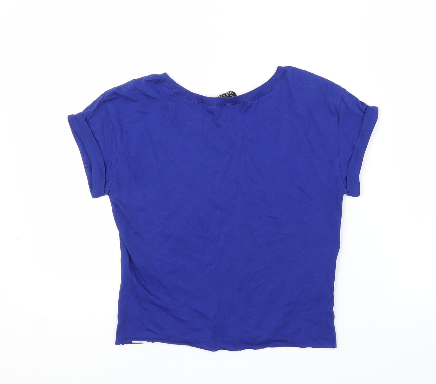 New Look Girls Blue   Basic T-Shirt Size 9 Years