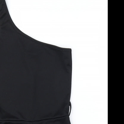 Femme Luxe Womens Black   Romper One-Piece Size 8